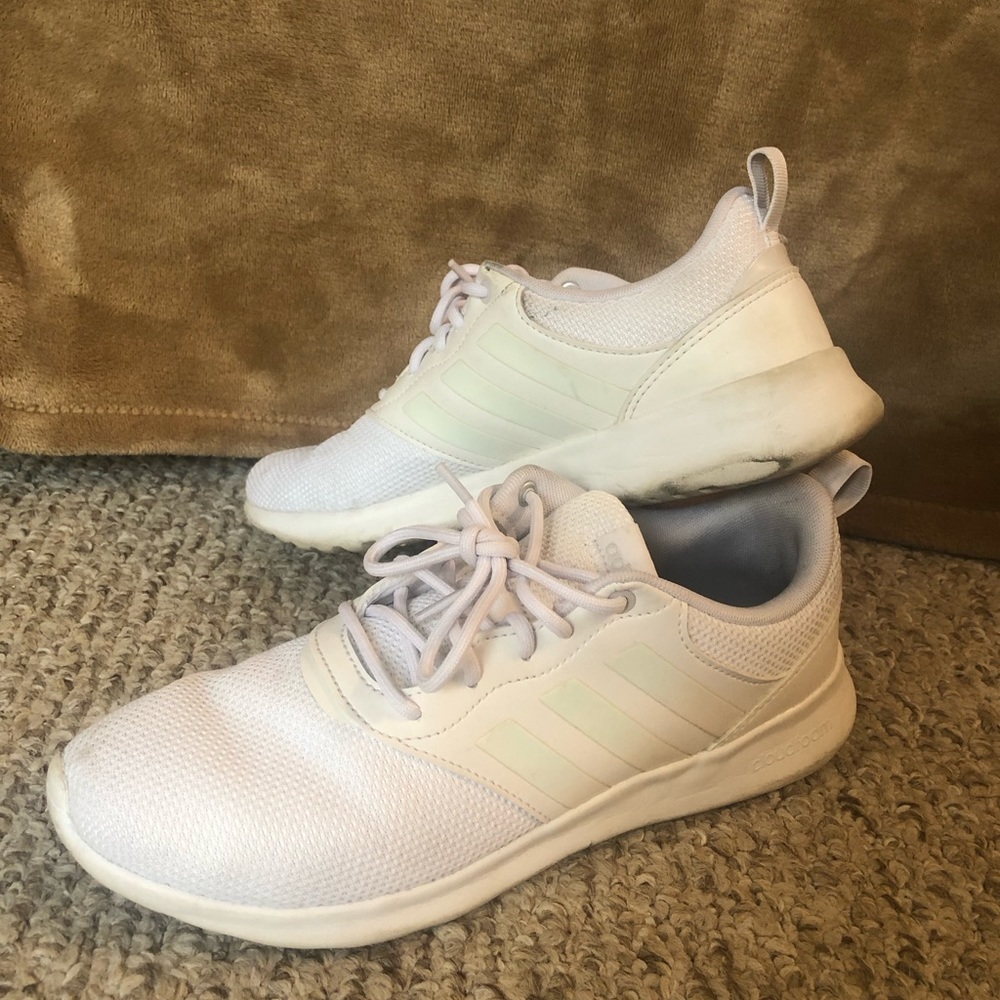 White Adidas sneakers